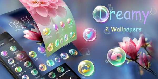 Dreamy GO Launcher Theme screenshot 6