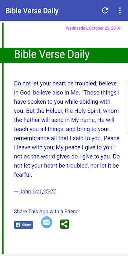 Bible Verse Daily screenshot 1