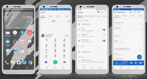 [Nougat] Sense Pro Theme LG G5 Nougat screenshot 1