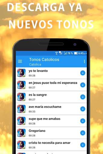 Tonos Catolicos para Celular Gratis скриншот 3