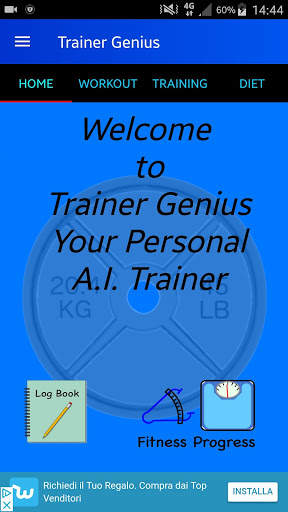 Bodybuilding Gym Trainer screenshot 1