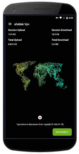 alloblak vpn free screenshot 1