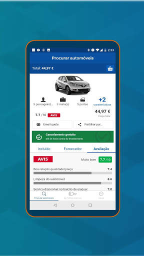 Aplicação Argus Car Hire screenshot 3