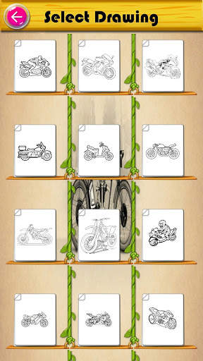 Mewarnai Motor Ninja screenshot 1
