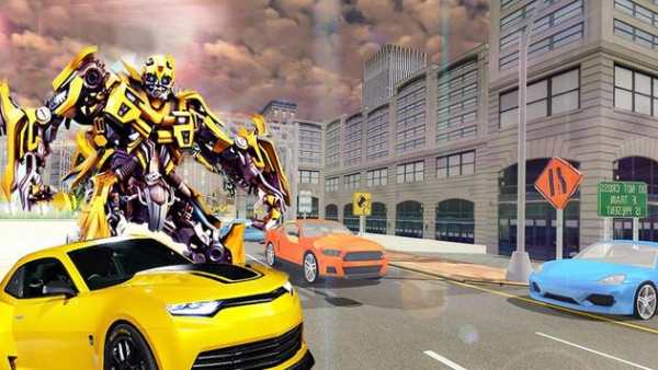 Robot Car Transformer War Game - Robot Game 2019 screenshot 1