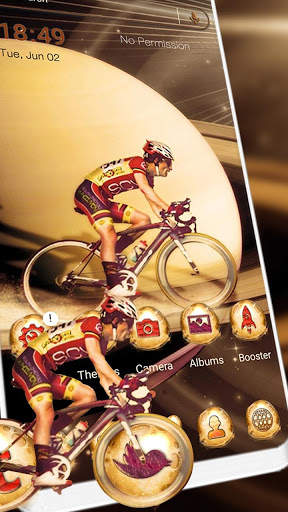 Saturn Biker Theme Launcher screenshot 1