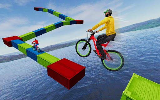 Stunt bike Impossible Tracks 3D: New Bicycle Games screenshot 4