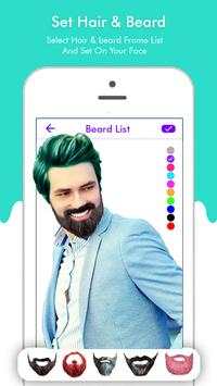 Beard Photo Editor-Hairstyle app 1 تصوير الشاشة
