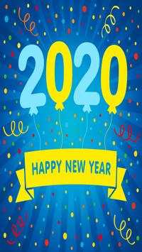 Happy New Year Wallpaper 2020 4 تصوير الشاشة