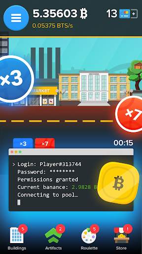 The Crypto Game clicker mining screenshot 7