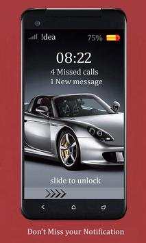 Car Lock Screen- Racing Car HD screenshot 3