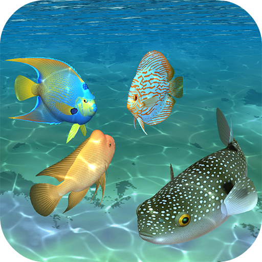 Ocean Fish Under Water Live Wallpaper icon