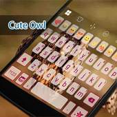 Cute Owl Eva Keyboard -Gif Diy 1.1