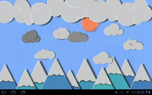 Paper Sky Live Wallpaper screenshot 9