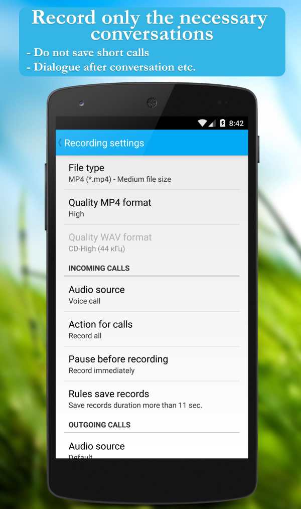 CallRec CRM: Customers, tasks screenshot 5