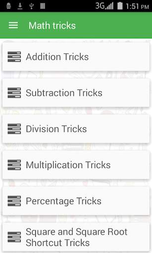 1100 Math Tricks 1 تصوير الشاشة