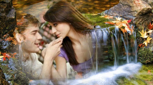 Waterfall Photo Frame 4 تصوير الشاشة