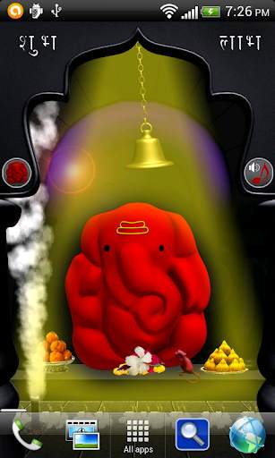 Ganpati/Ganesh Temple 3D LWP screenshot 2