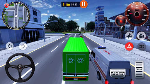 City Transporter Truck Driving Simulator screenshot 4