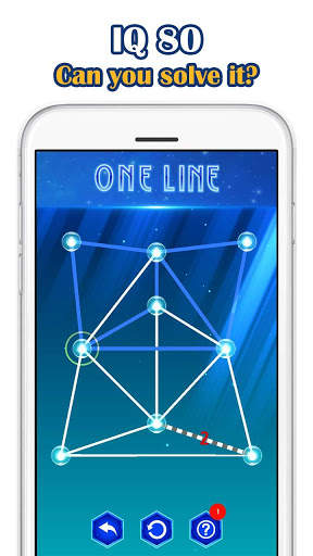 One Line Deluxe - one touch drawing puzzle स्क्रीनशॉट 5