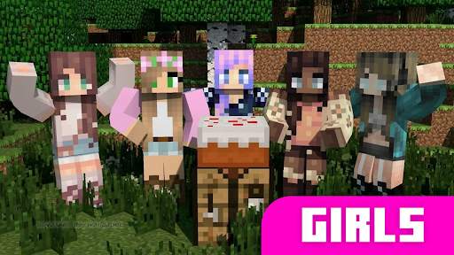 Girl for minecraft screenshot 1