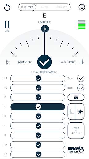 Braw Bagpipe Tuner screenshot 4
