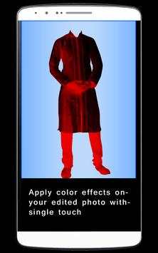 Men Sherwani Dress Foto Editor screenshot 4