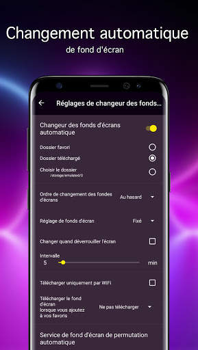 Fonds d'écran néon 4K screenshot 4
