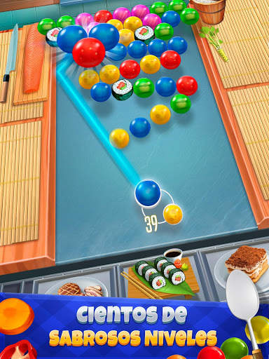 Bubble Chef: Juegos de bolas, burbujas y cocina screenshot 8