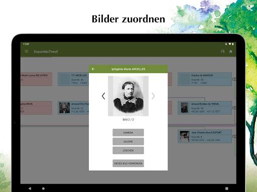 Stammbaum-Viewer – App zur Genealogie-PC-Software screenshot 15