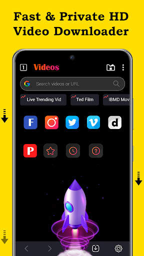 Video Browser & Private Locker screenshot 1