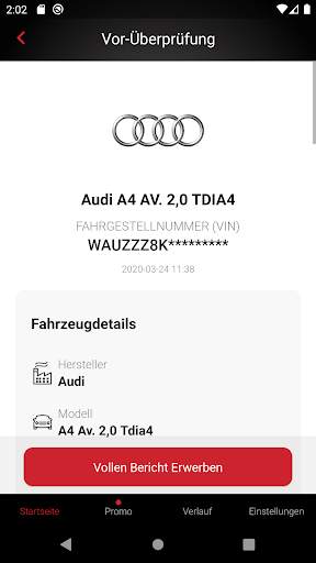 Check Car History For Audi screenshot 2