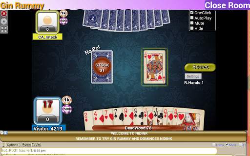 Gin Rummy Nidink screenshot 3