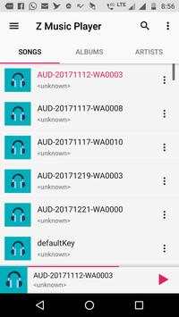 Z Music Player screenshot 3