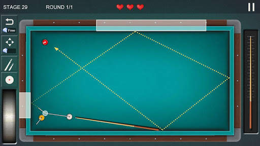 Biliar Pro 3 bola 4 bola screenshot 2