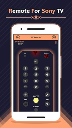 Remote Control for Sony TV - Sony TV All Remotes screenshot 1