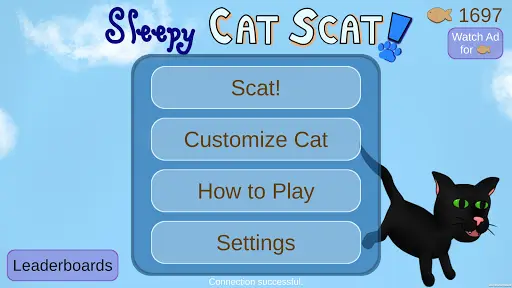 Sleepy Cat Scat screenshot 1