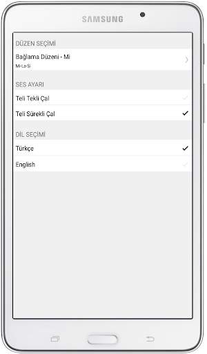 Baglama Tuner Free - Bağlama / screenshot 6