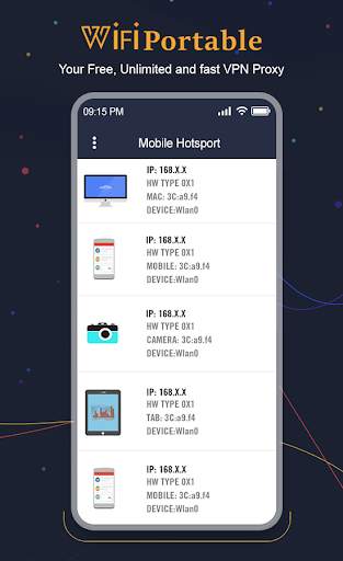 Portable Wi-Fi Hotspot Free 3 تصوير الشاشة