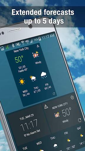 Weather Widget by WeatherBug screenshot 1