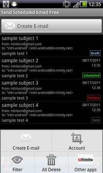 Timer Gmail Free screenshot 1