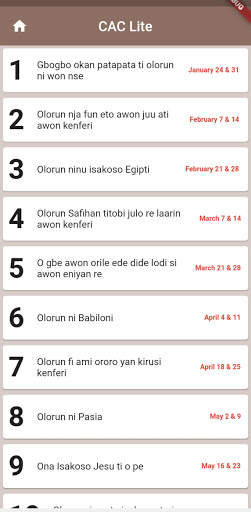 CAC Lite - Sunday School Pamphlet ( Updated) screenshot 3
