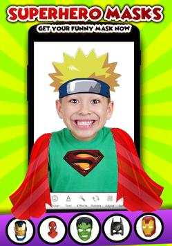 Superhero Photo Editor screenshot 1