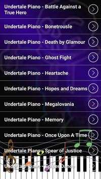 Song Undertale Piano screenshot 1