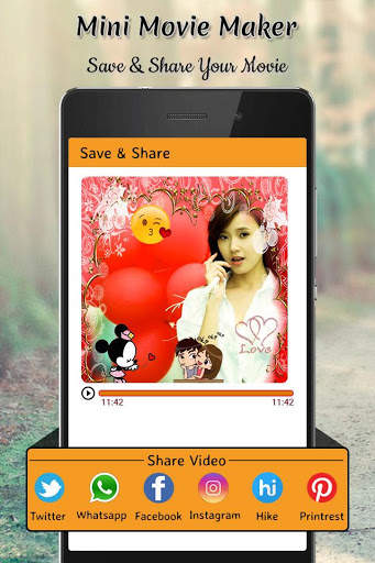 Mini Movie Maker With Music 7 تصوير الشاشة