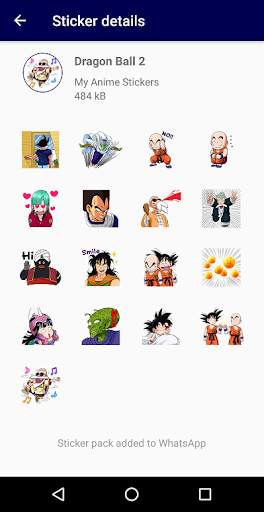 My Anime Stickers for WhatsApp screenshot 4