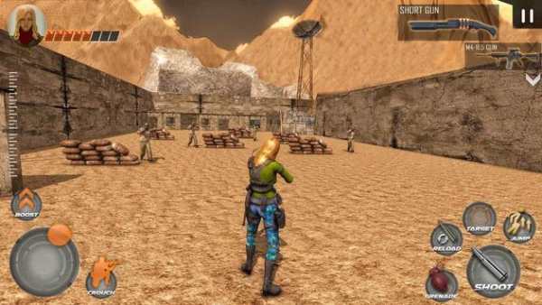 gun strike sniper shoot 3D counter attack screenshot 5