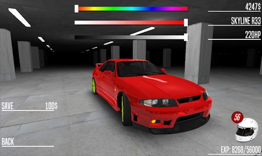 Japan Drag Racing 3D 2 تصوير الشاشة