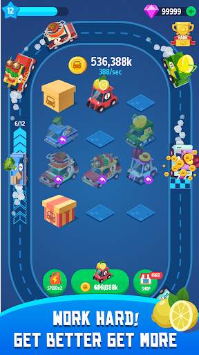 Yummy Bus - Merge & Idle Game screenshot 2