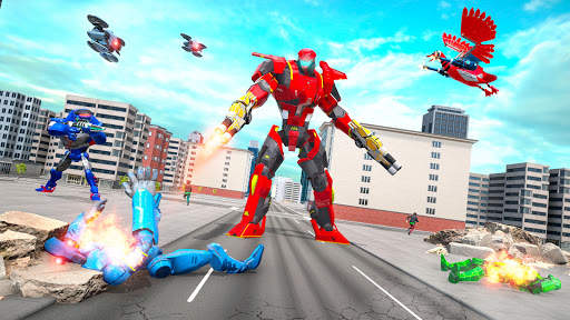 Duck Robot Car Transform Games screenshot 4
